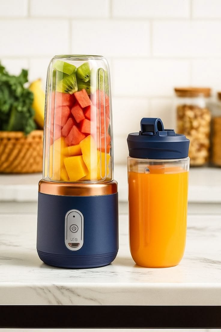 Portable mini juicer