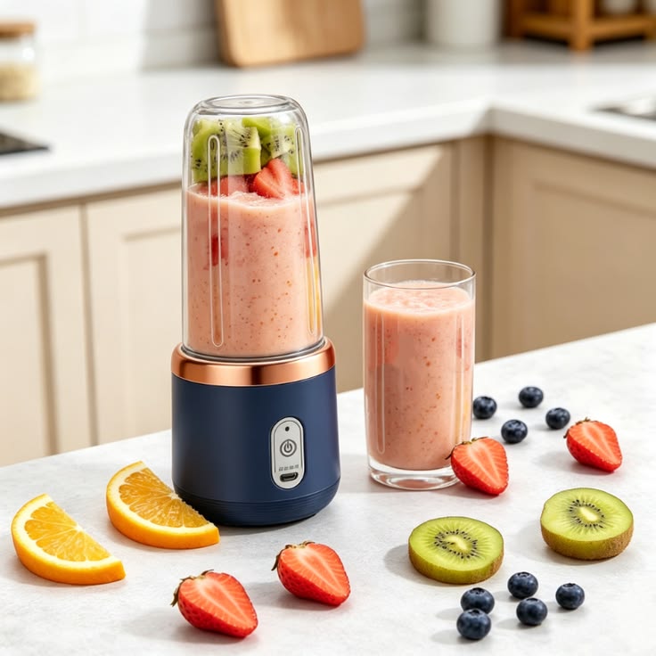 Portable mini juicer