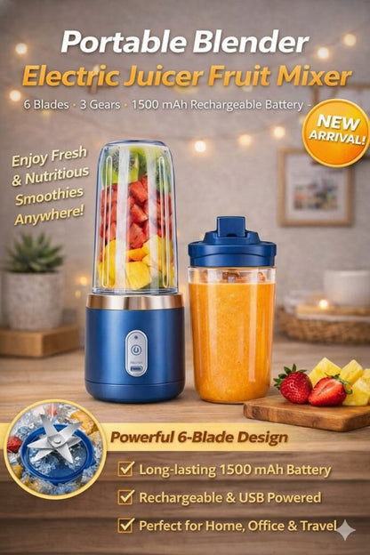 Portable mini juicer
