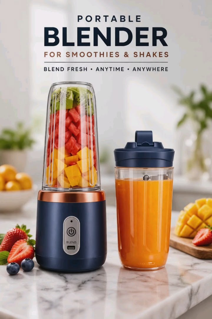 Portable mini juicer